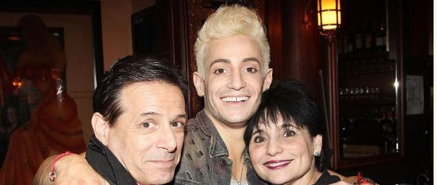 Joan Grande with her former husband Victor Marchione and son Frankie Grande